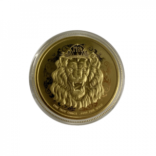2020 1 oz Roaring Lion Proof Gold Coin - Image 3