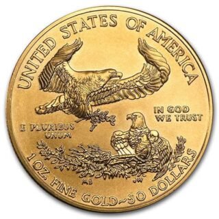 1 oz American Gold Eagle BU  (Random Year 20 Coins)