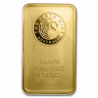 1 oz Perth Mint Gold Bar (In Assay)