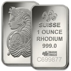 PAMP Suisse Rhodium Bar