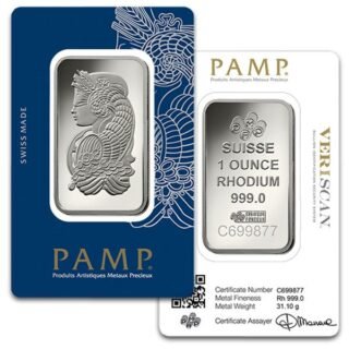 PAMP Suisse Rhodium Bar - Image 4