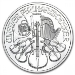 1 oz Austrian Silver Philharmonic Coin (Random Year)