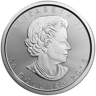1 oz Canadian Platinum Maple Leaf Coin - Image 2