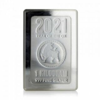 Lunar Year of the Ox 1 Kilo Silver Bar - Image 3