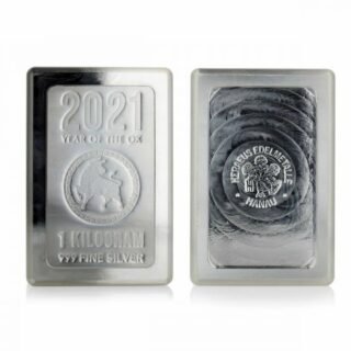 Lunar Year of the Ox 1 Kilo Silver Bar - Image 2