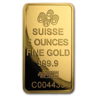 5 oz Pamp Suisse Lady Fortuna Gold Bar - Image 3