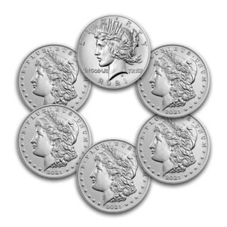 Peace Silver Dollar Coins - Image 3
