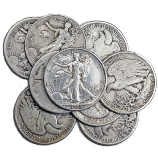 90% Silver Walking Liberty Half Dollars ($500 FV, Circulated) - Image 3
