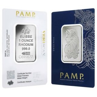PAMP Suisse Rhodium Bar - Image 5