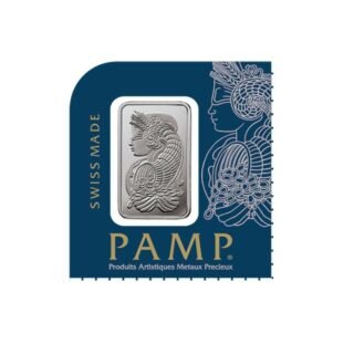 25 Gram PAMP Suisse Divisible Platinum Bar (25×1 w/Assay) - Image 3