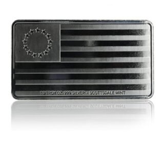 2022 10 oz Mount Trumpmore Silver Bar - Image 3