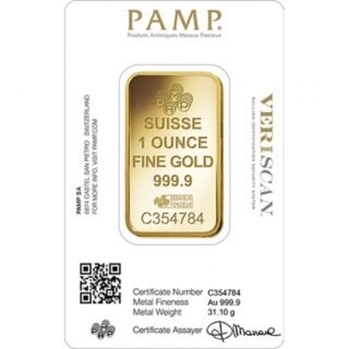 1 oz Pamp Suisse Lady Fortuna Gold Bar – In Assay - Image 3