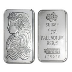 1 Oz Palladium Bar